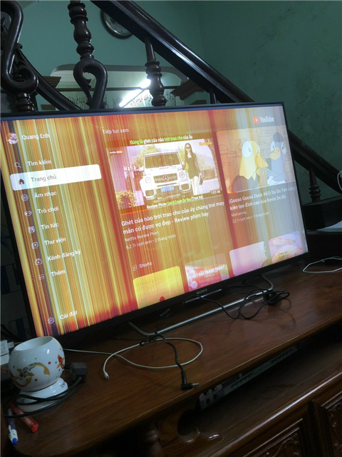 Tivi LG Bị Sọc Màn Hình